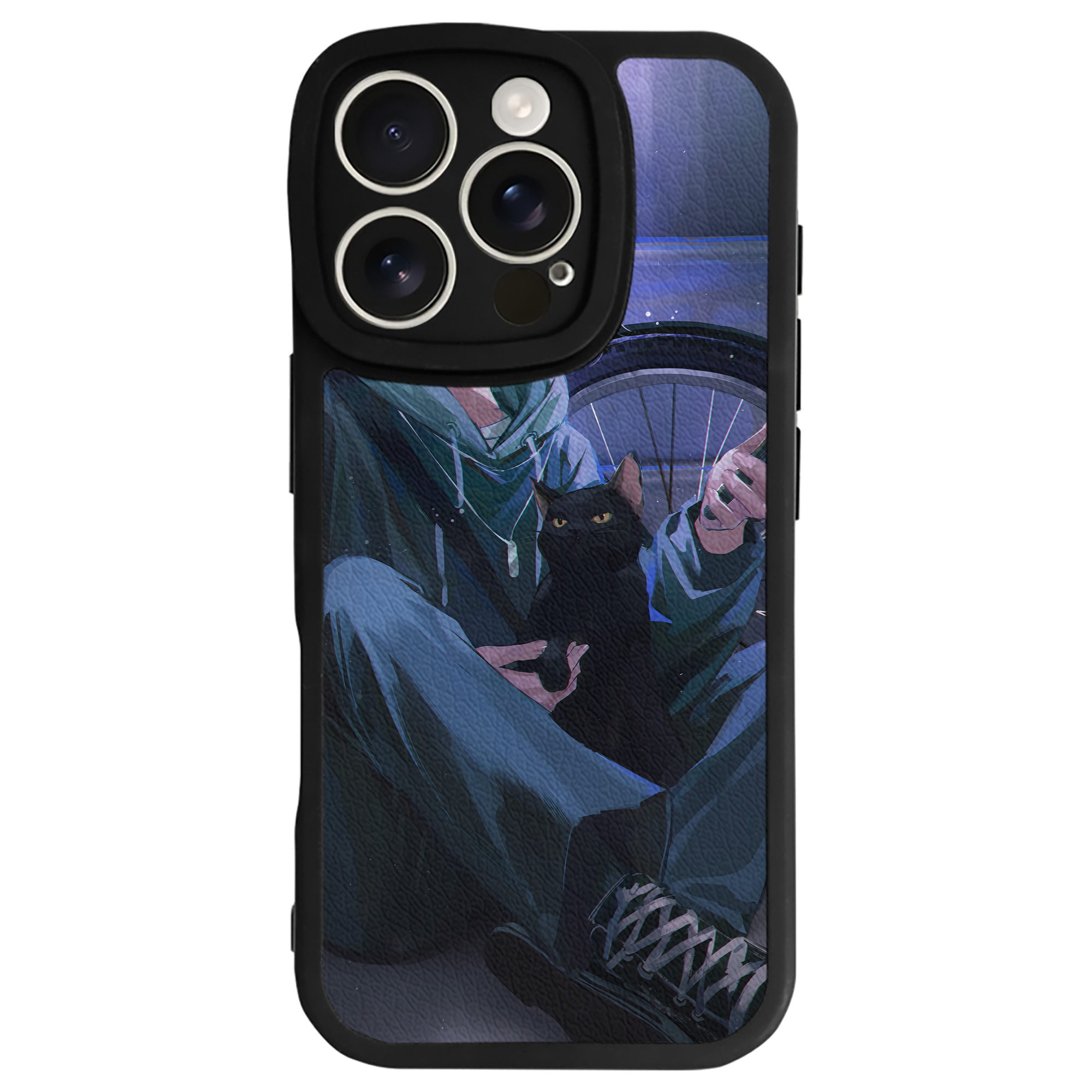 （画像用） ハイキュー!! Haikyu!! 【iPhone 16シリーズ対応】シリコンスマホケース（レザー調） 材質：シリコン